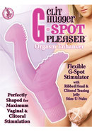 Clit Hugger G-spot Pleaser Vibrator - Pink