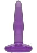 Crystal Jellies Butt Plug - Small - Purple